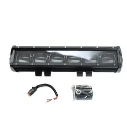 Світлодіодна балка фара LED 350x70x75 mm 60W (10W x 6) 10-30V ближній Black Line 1 шт. (4067)
