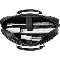 Сумка для ноутбука WiWU Master Fingerprint Lock Brief Case MacBook 16` Back (6976195096989) [163547] - мініатюра 6