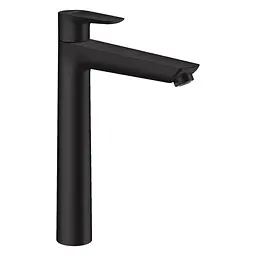 Змішувач для умивальника Hansgrohe Talis E EcoSmart 71716670 чорний матовий