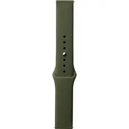 Універсальний ремінець DK Silicone Band для Amazfit Bip 20mm Forest Green [139843]