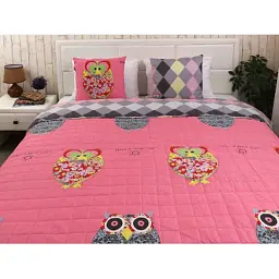 Подушка Руно декоративна "Owl Red" 50х50 см (306_Owl Red) - мініатюра 4