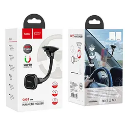 Автотримач для телефона Hoco CA55 Astute series windshield car holder чорний/сірий - мініатюра 2