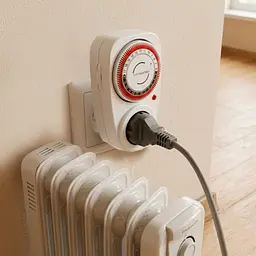 Розетка Euroelectric з таймером механічна (ST-16A/3,68kW(M)) - мініатюра 3