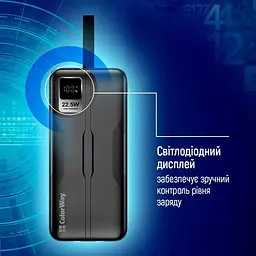 Павербанк ColorWay Black 50 000 mAh / 22.5 Вт (CW-PB500LPC5BK-PDD) - мініатюра 12