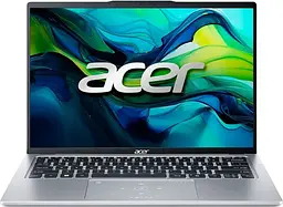 Ноутбук Acer Swift Go 14 SFG14-73T 14' WUXGA IPS Touch, Intel U7-155H, 32GB, F1TB, UMA, Win11, сріблястий (NX.KSMEU.002)