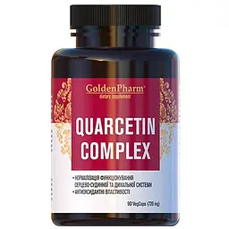 Кверцетин комплекс Golden Pharm 90 капсул