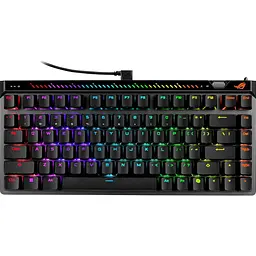 Клавіатура ASUS ROG Falchion Ace 75 HE HFX V2 Magnetic Switches USB-A EN RGB Black (90MP047H-BKUA20)