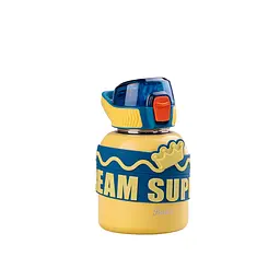 Термос дитячий Happy Life Super Hero Dream HPGM8852Y з ремінцем 560 мл, жовтий - мініатюра 3