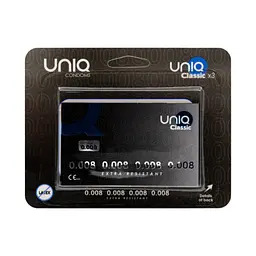 Упаковка 3 шт. UNIQ Classic 0.008 mm – ультратонкі для максимального комфорту - мініатюра 3