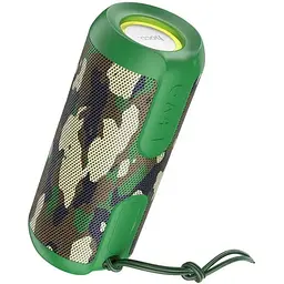 Колонка портативна Hoco BS48 Artistic sports BT speaker камуфляжний зелений