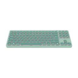 Клавіатура Canyon OnType 10 TKL Mechanical Silent Low-profile USB UA Green (CNS-HKB10GR) - мініатюра 3