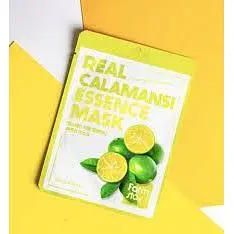 Маска для обличчя FarmStay Real Calamansi Essence Mask з екстрактом каламансі 23 мл - мініатюра 5