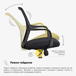 Комплект крісел Mealux Arco Black 2 шт. (HF-B10 F/B-X2) - мініатюра 4