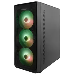 Корпус 1stPlayer FD3-BK-4F7 Чорний без БЖ - мініатюра 8