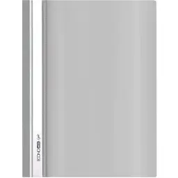Папка-скоросшиватель Economix А4 Light без перфорации, серая (E38503-10)