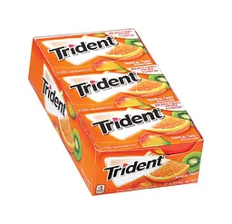 Жуйки Trident tropical twist 14 sticks - мініатюра 2