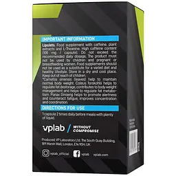 Жироспалювач VPLab Lipo Jets 100 капсул - мініатюра 4