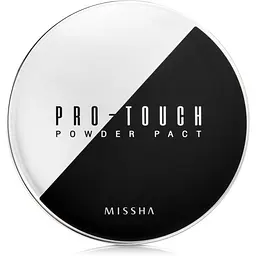 Пудра для обличчя Missha Pro-Touch Powder Pact SPF 25 PA++ №21 компактна 10 г - мініатюра 3