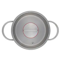 Каструля з кришкою Gipfel Werner Como GP-50169 18 см 2.4 л срібляста - мініатюра 3