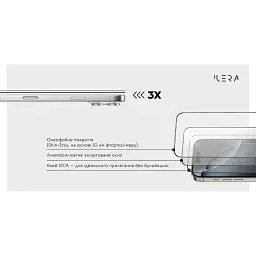 Захисне скло iLera DeLuxe Original Glass 2.0 для Apple iPhone Air (ILFCDL17Air) [144436] - мініатюра 4
