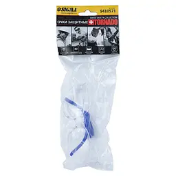 Окуляри захисні Sigma Tornado anti-scratch прозорі 9410571 - мініатюра 3