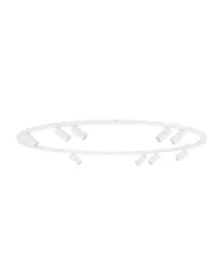 Люстра Nowodvorski 11951 Fourty Round GU10 R35 9x10W IP20 біла - мініатюра 4