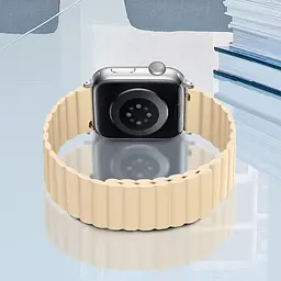 Силіконовий магнітний ремінець Tasikar для Apple Watch 45 мм, 44 мм, 42 мм, серія 8, 7, 6, 5, 4, 3, 2, 1 SE - мініатюра 6