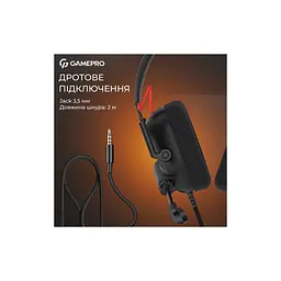 Навушники GamePro Genesis Mercury USB Black (HS120B) - мініатюра 9