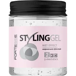 Гель для укладання волосся FORTESSE Styling Gel ефект мокрого волосся 200 мл