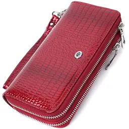 Жіночий шкіряний гаманець ST Leather 19х9,5х4 см acs0029408