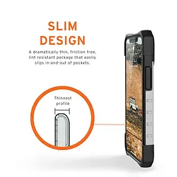 Чохол оригінальний протиударний UAG Pathfinder (Original) 112347114141 для iPhone 12 Mini (5.4") White - мініатюра 10