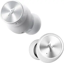 Бездротові навушники 1MORE PistonBuds Pro, TWS, ANC, ENC, IPX5, BT5.2, 38mAh, 410mAh, 7.5h (EC302) White UA UCRF - мініатюра 3