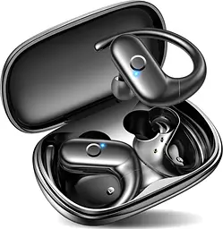Бездротові навушники kurdene Bluetooth навушники Sport, навушники-вкладки з глибоким басом, 60 годин відтворення навушники