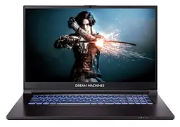 Ноутбук Dream Machines RG2050-17 17.3FHD IPS, Intel i7-13620H, 16GB, F1TB, NVD2050-4, DOS, чорний (RG2050-17UA25)
