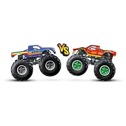 Набір Hot Wheels із 2 машинок-позашляховиків серії Monster Trucks в асортименті (FYJ64) - мініатюра 9