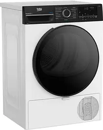Beko Сушильна машина тепловий насос, 8кг, A++, 60см, дисплей, підсвітка барабану, пар, білий - мініатюра 2