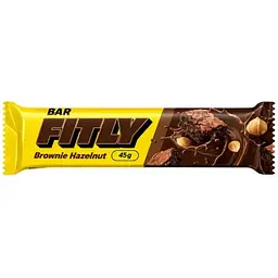 Протеїновий батончик Fitly 12x45 г Брауні-фундук