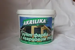 Ґрунт Akrilika фарби з кварцовим піском 7 кг - мініатюра 2
