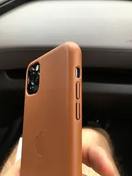 Шкіряний чохол-накладка Leather Case MWYD2ZM/A для Apple iPhone 11 Pro (5.8") Saddle Brown - мініатюра 5