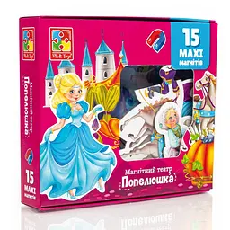 Гра настільна Магнітний театр Попелюшка, VT3206-53