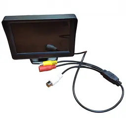 Автомобільний монітор для двох камер UKC TFT LCD 4,3 X43 - мініатюра 4