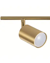 Світильник поворотний, спот Goldlux 327260 Золотийi GU10 2x10W IP20 Золотий - мініатюра 2