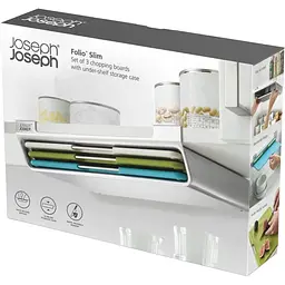 Набір обробних дощок Joseph Joseph Folio Slim Multicolour 3 шт. (60199) - мініатюра 10