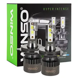 Автолампа Winso LED H4 12/24V 50Вт 5000Лм 6500K CSP3570 2шт(794400)