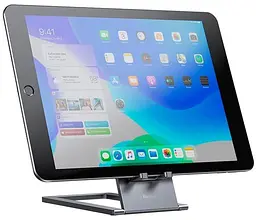 Підставка для телефону Baseus Foldable Metal gray - мініатюра 12