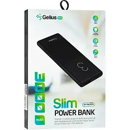 Додаткова батарея Gelius Pro Slim 3 GP-PB03012 3000mAh, Black - мініатюра 8
