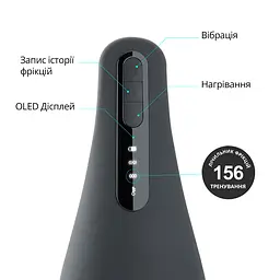 Мастурбатор Otouch AIRTURN 1, 7 режимів вібрації, 2 рівні підігріву, лічильник фрикцій - мініатюра 5