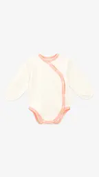 Боді на запах для дівчинки Baby Life 307 62 см Молочний shop (2000999326011)