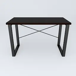 Письмовий стіл Ferrum-decor Драйв 750x1200x700 Чорний метал ДСП Венге Магія 32 мм (FRD-105359) - мініатюра 5
