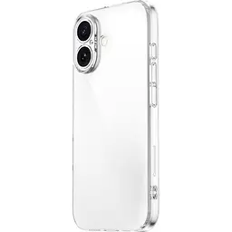 Чохол WiWU ZCC-108 TPU Clear Series для Apple iPhone 16 Transparent [128982] - мініатюра 2